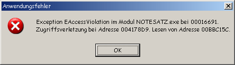 exception_notensatz
